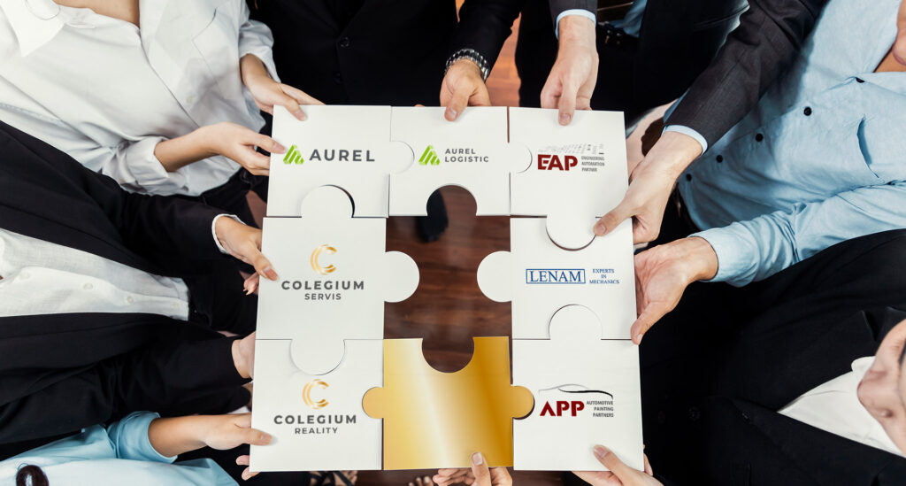 Synergie firem v holdingu Colegium
